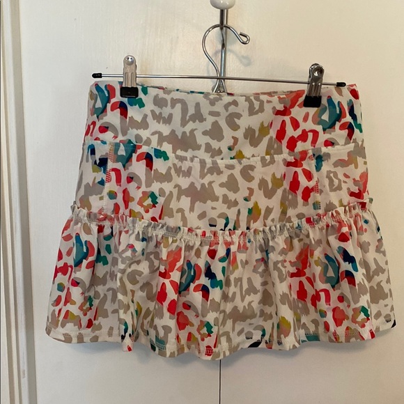 Colorful Patterned Women's Skort - Picture 1 of 4